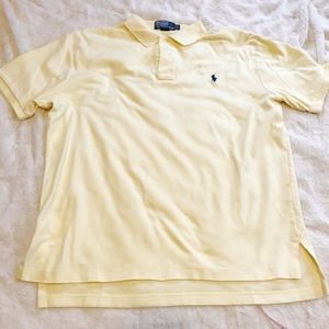 Men’s Polo by Ralph Lauren Yellow SS Polo Shirt